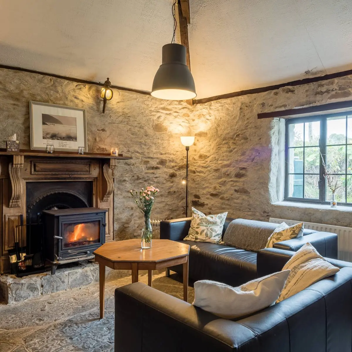 Ventry Farm Cottages, Shamrock Cottage. Dingle Peninsula, Ventry Beach, Co. Kerry, Ireland.