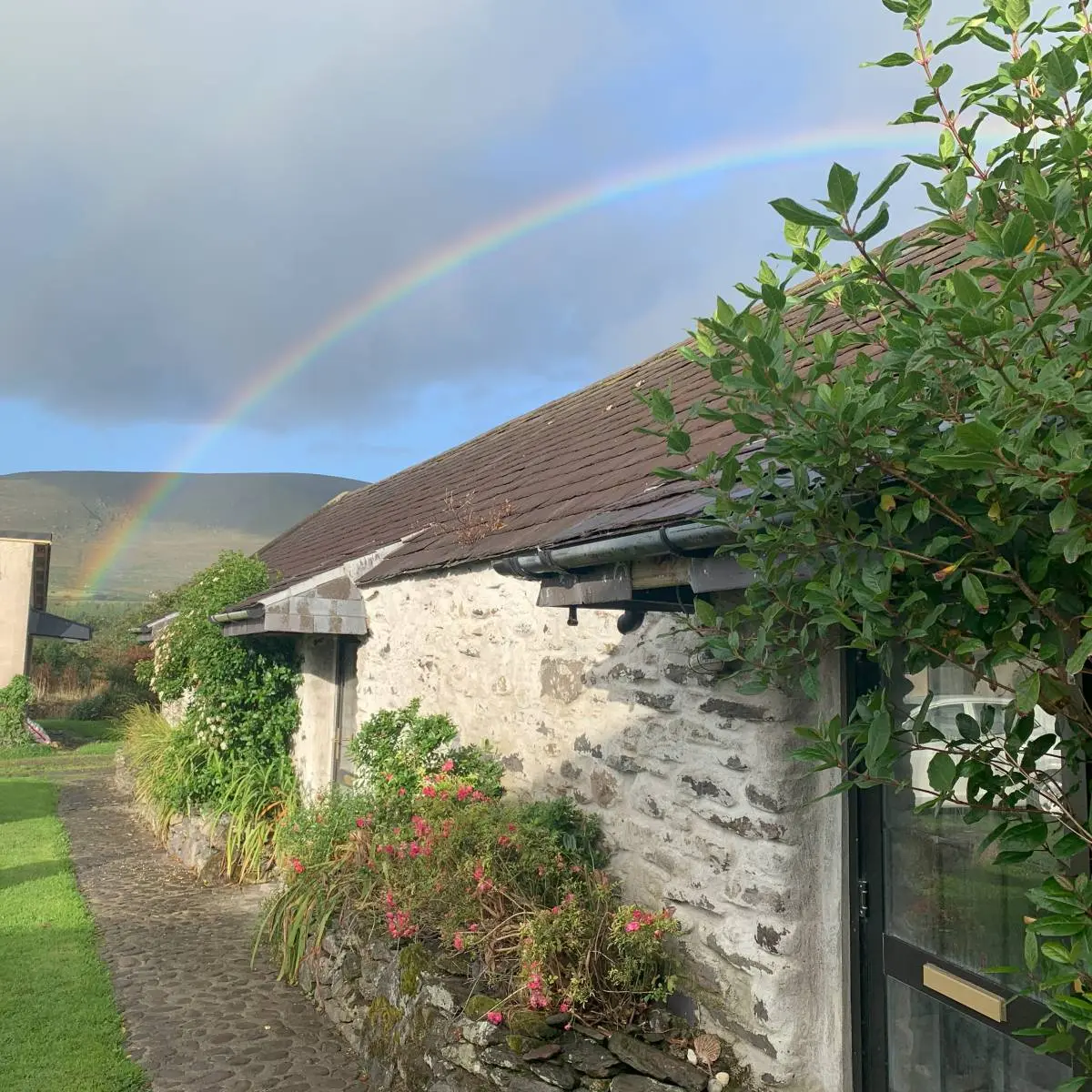 Ventry Farm Cottages. Dingle Peninsula, Ventry Beach, Co. Kerry, Ireland.
